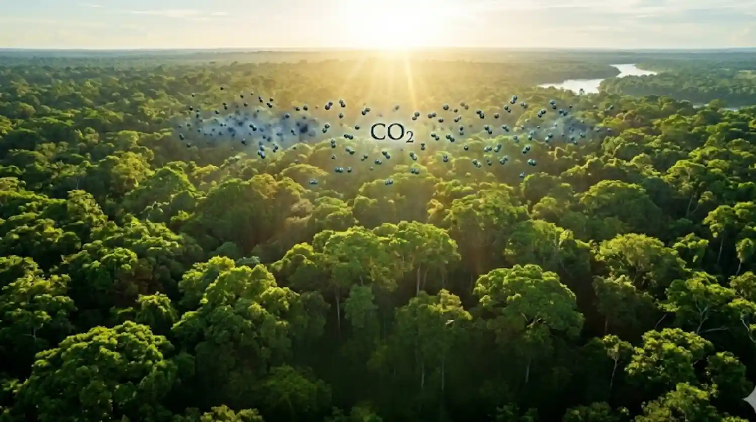 Como a capacidade de absorção de carbono da Amazônia equivale às emissões de um bilhão de carros no Dia da Terra