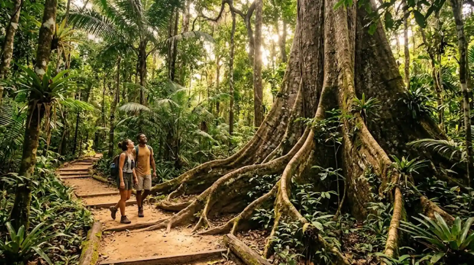 O ecoturismo na Floresta Nacional do Tapajós e como a visitação sustentável de árvores centenárias fortalece a conservação do bioma amazônico