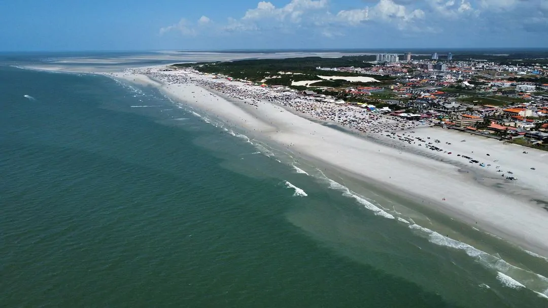 Praia do Atalaia em Salinópolis