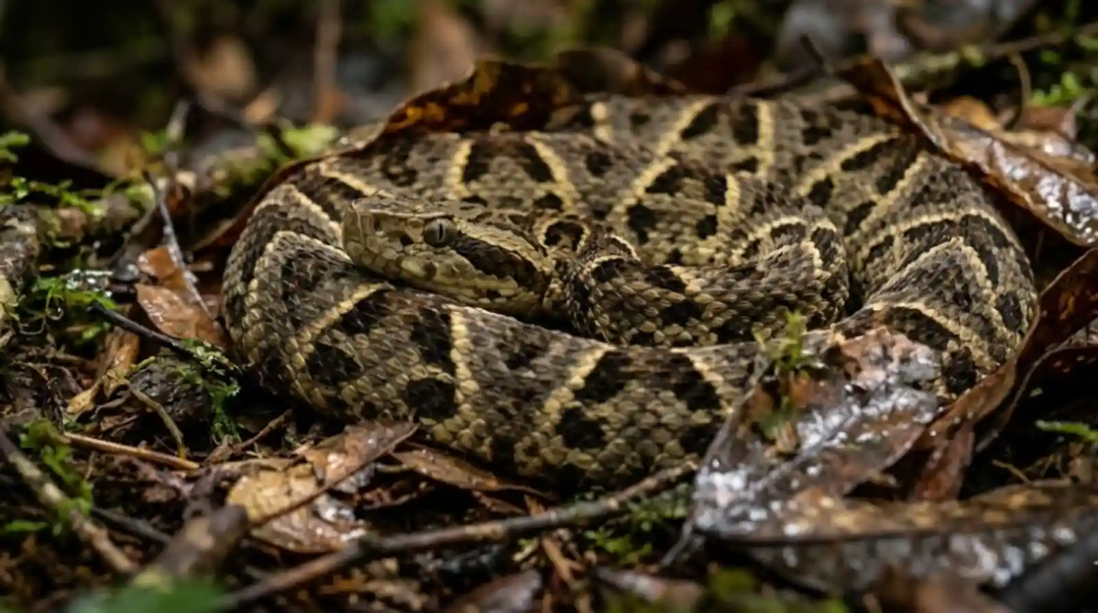 Como a imponente serpente jararacuçu produz o veneno mais abundante do Brasil e ajuda cientistas a criarem novos medicamentos