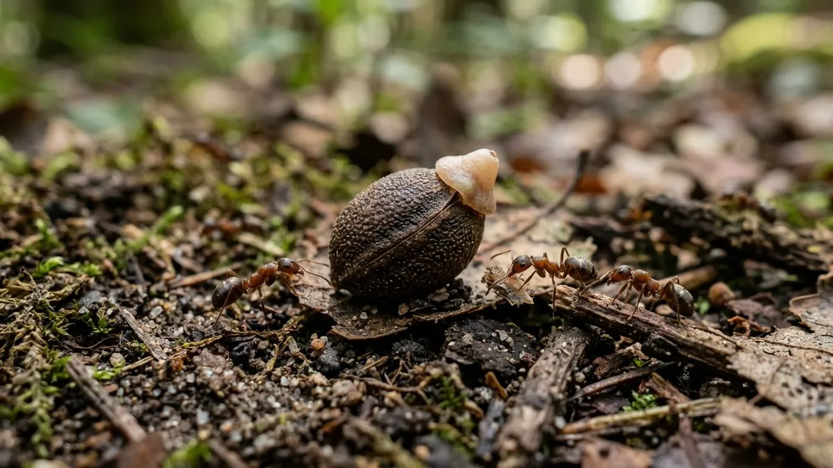 Bicho-pau deposita ovos com estrutura idêntica a sementes para atrair formigas e proteger filhotes contra vespas