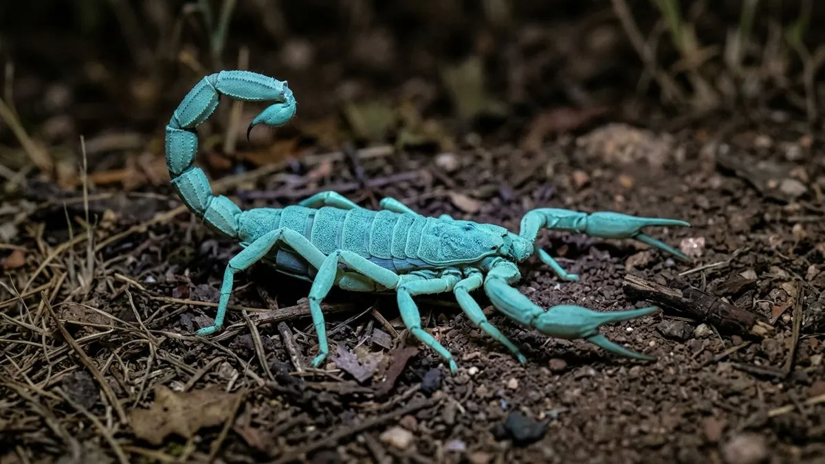 Escorpião brilha sob luz ultravioleta, carrega filhotes no dorso e mantém em aberto três hipóteses para a fluorescência